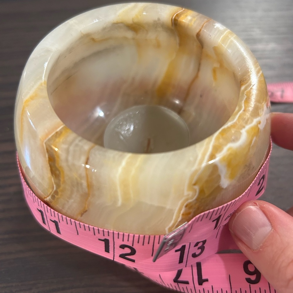 Artisan Onyx Candle Holder - Picture 11 of 12
